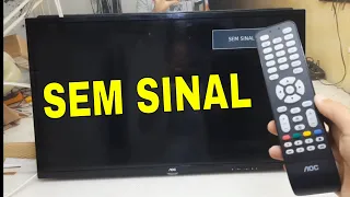 TV AOC SEM SINAL