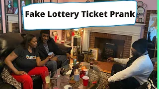 Fake Lottery Ticket Prank On My Mom