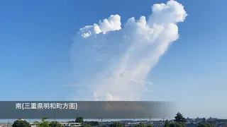 20230726 各地で積乱雲ラッシュ