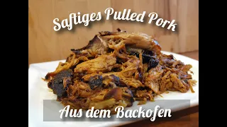 Das SAFTIGSTE Pulled Pork aus dem Backofen | Indoor BBQ