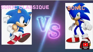 Sonic VS Sonic classic