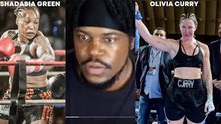 Shadasia Green vs Olivia Curry Live Blow by Blow Commentary