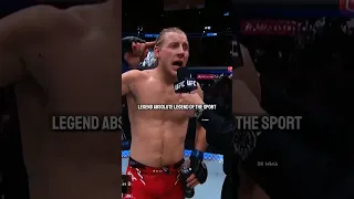 Paddy Pimblett shows respect for Tony Ferguson after the win