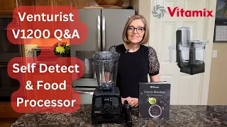 Vitamix V1200 Certified Reconditioned  & Food Processor Attachment Live Q&A