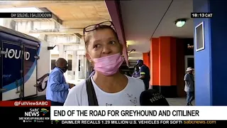 Greyhound and Citiliner buses mark end of the road today