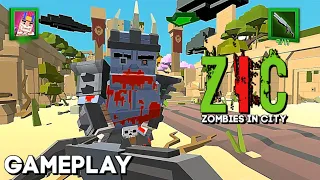 No Damage - Undead King Boss Fight | ZIC: Zombies in City (GAMEPLAY)