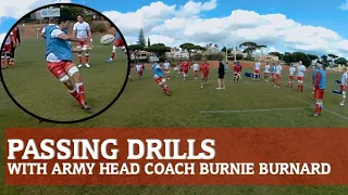 RUGBY TEAM PASSING DRILLS