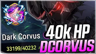 FINALLY MY DARK CORVUS REACHED 40k HP (RTA BATTLE) - Epic Seven