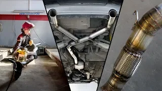 Процесс изготовления выхлопной системы для бмв е90 I Manufacturing process of exhaust system for bmw