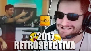 RETROSPECTIVA CS:GO 2017 - MOMENTOS ENGRAÇADOS & MELHORES JOGADAS