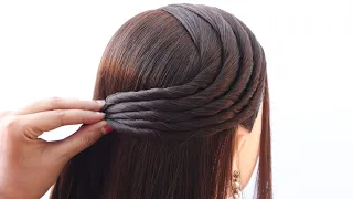 2 modernist hairstyle for long hair girls | hairstyle for traditional wear | hairstyle for function