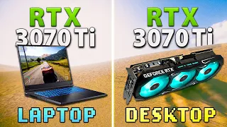 RTX 3070 Ti - Laptop vs Desktop // Test in 9 Games | 1440p