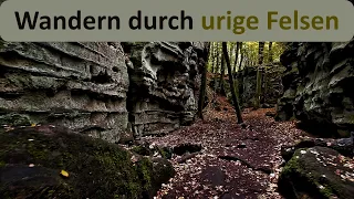 Die Teufelsschlucht bei Ernzen - Wandern durch urige Felsen