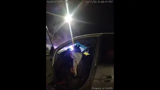 Police bodycam video shows moments after North Las Vegas crash killing two toddlers