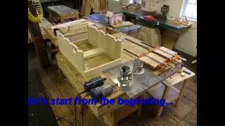 Power Feed Router Table Machine Jig (part 1/4)