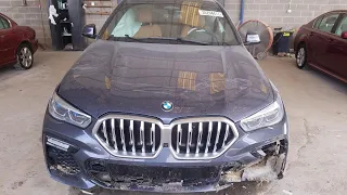 THE CRASHED BMW X6 FINALLY SOLD AT COPART & HERE'S WHAT IT SOLD FOR AT AUCTION! *COPART WALK AROUND*