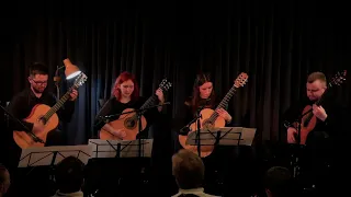 CARAVAN-Duke Ellington.Arr. A. Vinitsky for Guitar Quartet "SQUARE".  Artistic director A.Vinitsky.