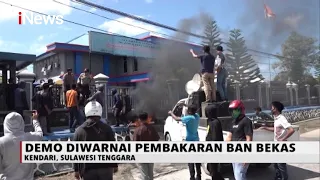 Tolak 239 TKA Asal Cina, Mahasiswa di Kota Kendari Gelar Unjuk Rasa - iNews Pagi 08/07