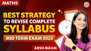 Revise Complete Syllabus in 1 Day | Maths | Mid Term Exam 2023