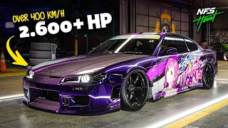 Need For Speed Heat - NISSAN SILVIA S15 SPEC-R AERO Customization | Max Build 400+