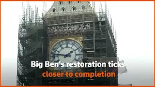 UK's Big Ben's clock hands return