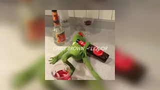 chris brown - liquor (sped up + reverb)