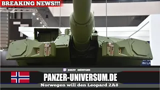 Norwegen kauft den Leopard 2A8 - 200 Merkava Kampfpanzer für die Ukraine? - XXL Breaking News