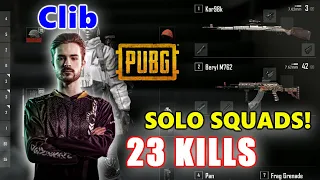 Team Liquid Clib - 23 KILLS - SOLO SQUADS! - Kar98k + Beryl M762 - PUBG
