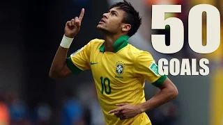 Neymar Jr ● All 50 Goals for Brazil ● 2010-2016 || Все 50 голов Неймара за Бразилию