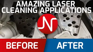 AMAZING LASER CLEANING one laser, many application. Made in EU, 4K VIDEO
