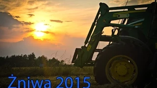 Żniwa 2015 Na Lubelszczyźnie John Deere 1055 5080M New Holland T6030 Elite Wielton