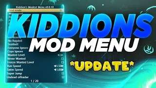 KIDDIONS MODEST MENU GTA 5 | UNDETECTED | WORKING JUNE 2022