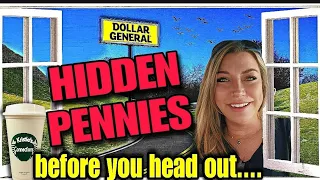 HIDDEN/SURPRISE PENNIES! DOLLAR GENERAL!