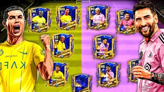 Al Nassr X Inter Miami - Best Special X Squad Builder - Messi X Ronaldo - FC Mobile 24