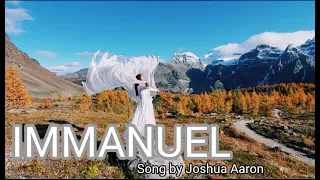 IMMANUEL -Song by Joshua Aaron| Worship Flag Dance | Banff National Park | Outdoor Praise & Worship