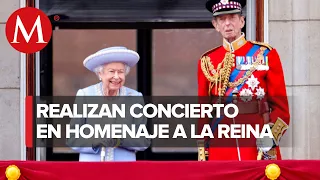 Familia real atiende homenajes para la Reina Isabel II