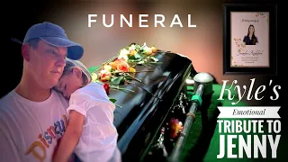 Funeral, Kyle's emotional Tribute to Jenny Apple, He can't stop crying 😭