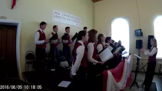 Пасха - Молодежный хор церковь "Согласие"