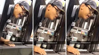 McDonalds Drive-Thru Worker Impresses Customers With Singing