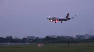 Plane Spotting Sore Hari di Bandara Soekarno-Hatta Jakarta | Pesawat Terbang Landing dan Take Off