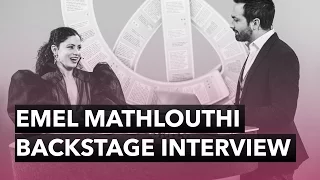 Emel Mathlouthi -  Backstage Interview - The 2015 Nobel Peace Prize Concert