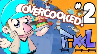 Burritos...IN SPACE! | Pixel Plays: Overcooked (Supercut)