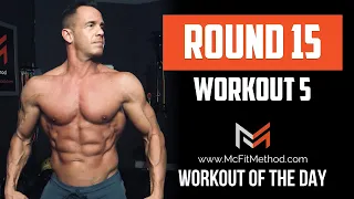 Home Workout of the Day - McFit365 Round 15 Workout 5