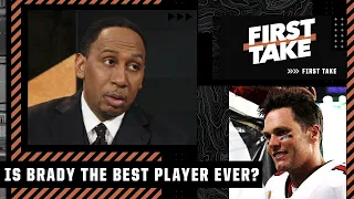 Stephen A. declares Tom Brady the best football player EVER 💥 | First Take