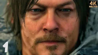 DEATH STRANDING DIRECTOR'S CUT Full Walkthrough Gameplay Part 1 - PROLOGUE | UHD Graphics [4K 60fps]