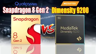 Snapdragon 8 Gen 2 vs Dimensity 9200 Comparison | Antutu Score & Specs | Which is best ?