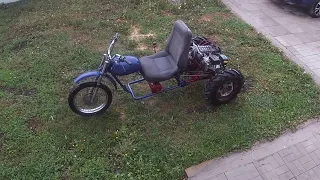 САМОДЕЛКА ИЗ ЧЕРМЕТА И МОТОБЛОКА. Super Bike