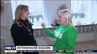 Fox29 Philadelphia visiting Rescue Spa new Rittenhouse Location