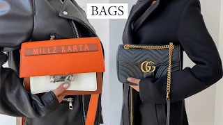 9 БАЗОВЫХ СУМОК В МОЕЙ КОЛЛЕКЦИИ | Michael Kors, Gucci, Furla, Calvin Klein, Guess