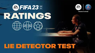 LIE DETECTOR TEST - Paris Saint-Germain's #FIFARatings! With Mbappé, Marquinhos, Ramos...